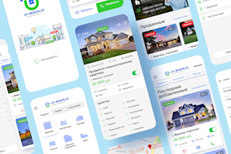 design professional mobile, tablet and web app