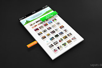 create Iphone APP mockup