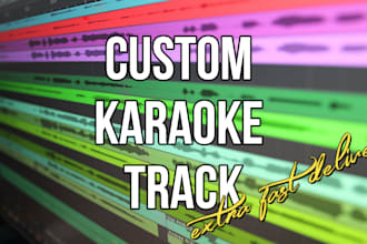 create a karaoke track for any song