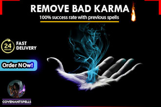 remove bad karma from you