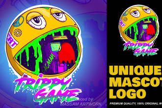 design mascot, avatar logo, youtube and gaming twitch