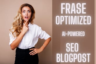 provide frase optimized ai powered SEO blog post