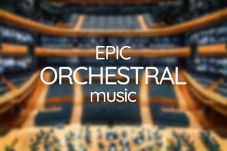 compose an epic cinematic soundtrack