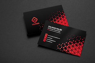 design creative business card and stationery