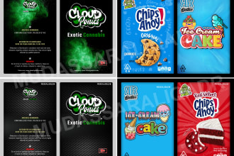 design all types of mylar bags