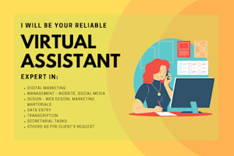 be your dependable virtual assistant