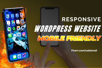 create web mobile friendly responsive in all device