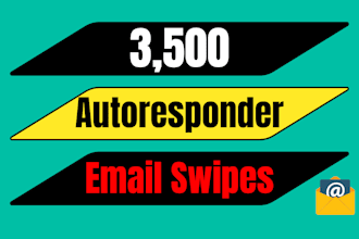 provide autoresponder email swipes