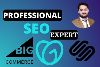 do bigcommerce godaddy and squarespace SEO