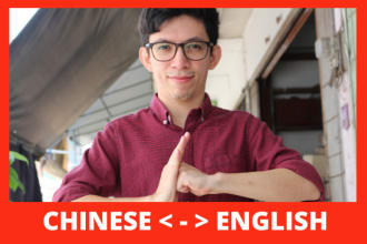 translate chinese to english and vice versa