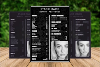 design price list, beauty salon and hair salon within 24hrs