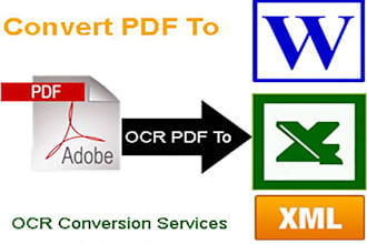 convert pdf to word, excel, powerpoint