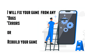 fixing bug, errors, rebuild any app and game