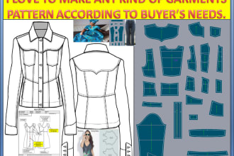 be a sewing pattern maker according to your needs