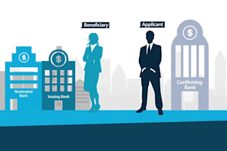 create the export, import and trade documents as per letter of credit ucp 600
