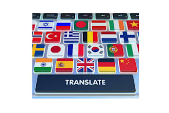 do translations for you arabic italian english into albanian