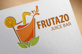 do the ultimate logo design for website,food,drink,juice bar