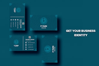 design wonderful business card and business identity