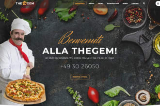 build restaurant website with online ordering system
