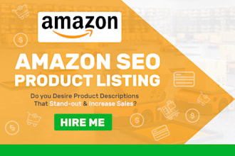 write killer amazon product descriptions for you