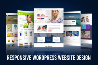 build a responsive wordpress website design in 24 hours
