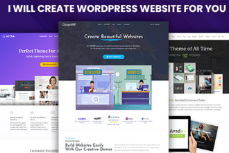 create a professional website for your business, agency, or organization