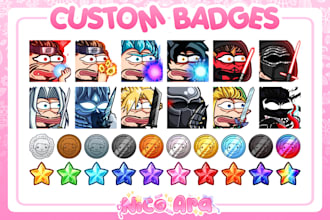 create custom badges for twitch