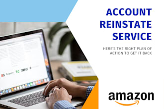 reinstate your suspended amazon account and deactivated listings