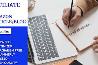 write engaging SEO amazon affiliate articles and buying guide in 24hrs