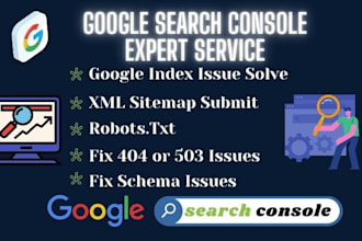 do google index for your website and setup analytics services
