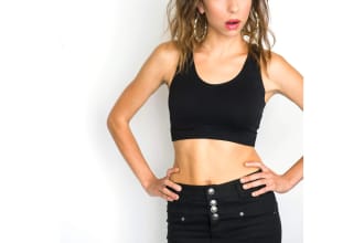 record a female voice over in a real new york accent