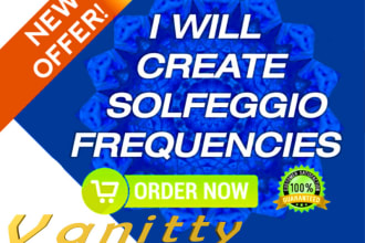 produce any customized solfeggio frequencies