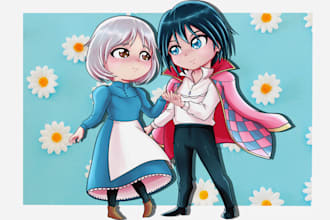 draw chibi style characters
