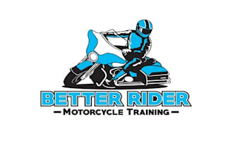 design motorcycle training company logo
