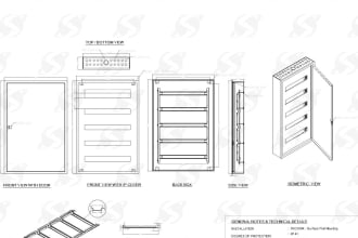 modeling 2d and 3d metal sheet by autocad
