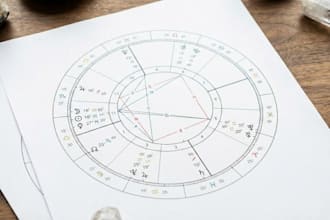 send you a natal birth chart astrology interpretation