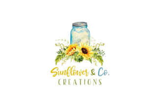 design mason jar logo