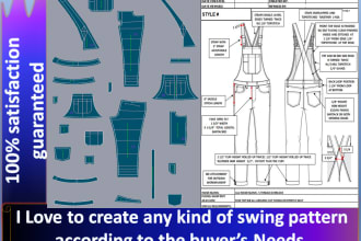 make any type of clothing pattern for garments