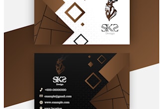 create business card and broachers for your company