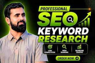 do SEO keyword research and competitor analysis