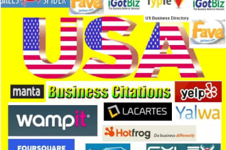 build top USA local citations