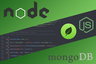 develop backend services for you