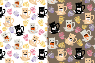 design vector seamless patterns for textile fabric prints