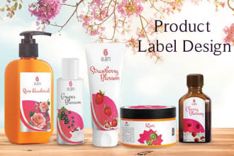 do all cosmetic labels, cbd label design