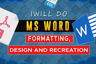 do ms word formatting