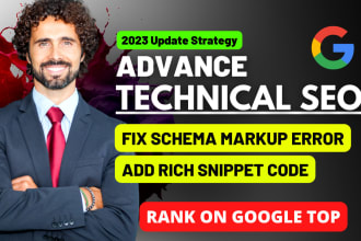 do wordpress on page SEO, schema markup, google rich snippet
