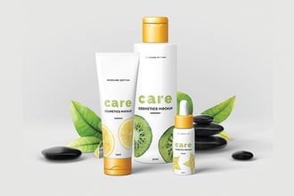 design print ready cosmetic labels and packagings