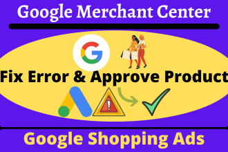 fix your google merchant center suspension issue and setup shopping ads
