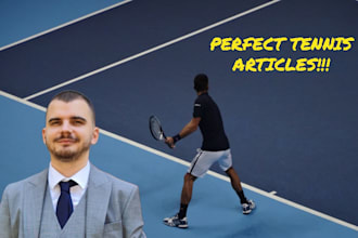 write perfect tennis articles