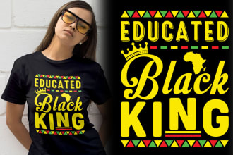 create amazing custom graphic or typography t shirt design